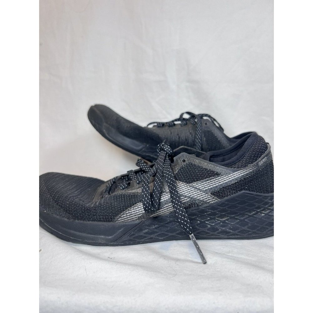 Reebok Womens Nano 9 DV6364 Black Running Shoes Sneakers Size 9.5